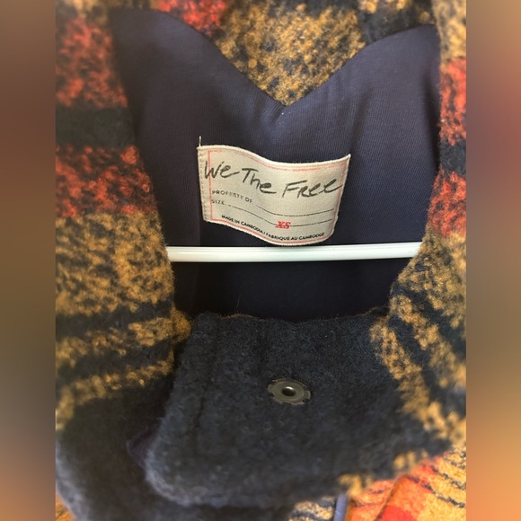 NEW WITH TAGS Free People Plaid Vest Size XSmall - Picture 4 of 7